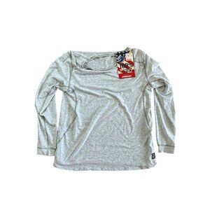 Polarmax Base Layer Top Women's Heathered Gray NWT XL Acclimate Dry‎ Long Sleeve